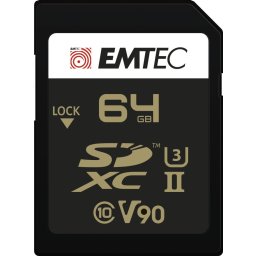 Card memorie Emtec SD 64GB UHS-II U3 V90 SpeedIN Pro+