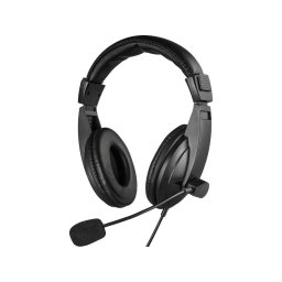 Casti 325-28 Saver MiniJack Headset Large, Wired, Negru