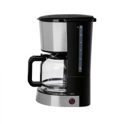 Cafetiera JECA1512, 800 W, 1.5 l, Argintiu/Negru