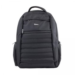 Rucsac 17.3 inch "Texas NSS", Polyester, Negru - Practic si Rezistent pentru Naveta Zilnica