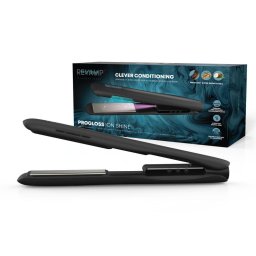 Placa de par Placă de păr ProGloss Ion Shine, 130–210°C, plăci ceramice cu keratină, tehnologie ionică + infraroșu, afișaj digital