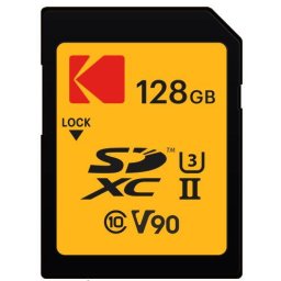 Card memorie Kodak SD 128GB UHS-II U3 V90 Ultra Pro EKMSD128GUHS2V2K