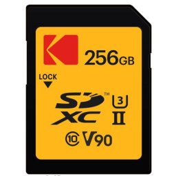 Card memorie Kodak SD 256GB UHS-II U3 V90 Ultra Pro EKMSD256GUHS2V2K