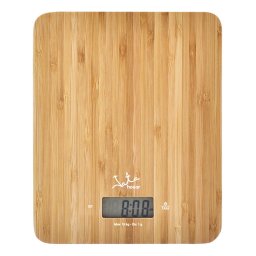Cantar de bucatarie HBL0310 Premium din Bambus – Stil, Precizie și Putere de 15 kg