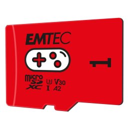 Card memorie Emtec mSD 1TB UHS-I U3 V30 A2 Gaming Rouge