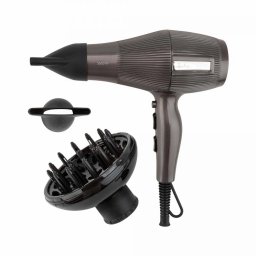Uscator de par Uscător de păr 2200W, ionizare, 2 viteze, 3 temperaturi, difuzor + 2 concentratoare, Maro