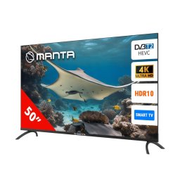 Televizor LED Manta 50LUA123E 50" (127cm), 4K Ultra HD, Android TV, 3x HDMI