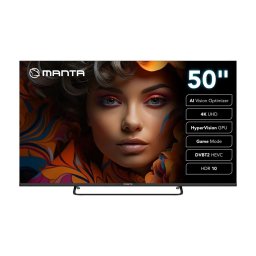 Televizor LED Manta 50LUV125E 50" (127cm), 4K Ultra HD, Android TV, 3x HDMI