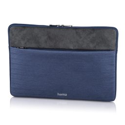 Husa 14.1 inch "Tayrona Dark", Polyester, Gri - Scut Compact pentru Laptopul Tau
