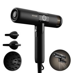 Uscator de par Uscător de păr 1600W, ionizare, 3 viteze, 4 temperaturi, accesorii magnetice