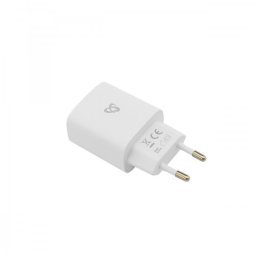 Incarcator de retea HC-120 USB Type-C 20W Alb