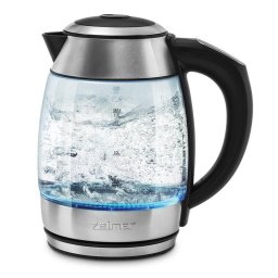 Fierbator ZCK8030, 2200 W, 1.7 l, Argintiu/Negru