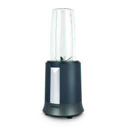 portabil ZSB3200 1200 W 6 lame din otel inoxidabil 2 capace sport cu flip-top negru