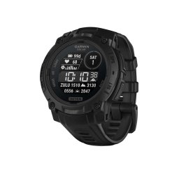 Smartwatch Instinct 3 45 mm, Solar, Tactical Edition, Black with Black Band