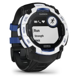 Smartwatch Instinct 3 50 mm, Solar, Whitestone with Black/Bolt Blue Band
