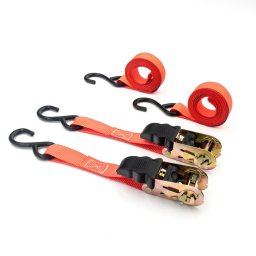 Set 2 chingi cu clichet Carguard – 25 mm × 3 m – 680 kg