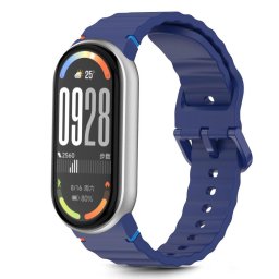 Curea Tech Protect Silicone Sport Xiaomi Smart Band 8 9 10 NFC Storm Blue