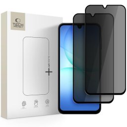 Sticlă privacy Tech-Protect Glass Spy+ pentru Galaxy A16 4G / 5G / A26 5G / A17 4G / 5G, pachet 2 bucăți, protecție confidențialitate