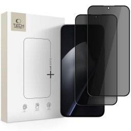 Sticlă privacy Tech-Protect Glass Spy+ pentru Xiaomi 15T / 15T Pro, pachet 2 bucăți, protecție confidențialitate
