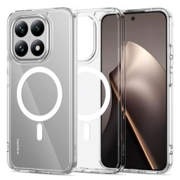 Husa Husă Tech-Protect FlexAir Hybrid MagSafe pentru Xiaomi 15T, spate transparent, compatibilă MagSafe, transparentă