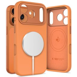 Husa Tech-Protect Tech Protect Uniq MagSafe compatibilă MagSafe cosmic - Husă telefon - compatibil cu Apple iPhone 17 Pro Max - MagSafe - culoare Portocaliu