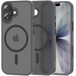 Husa Husă Tech-Protect Magmat MagSafe pentru iPhone 17, finisaj mat, compatibilă MagSafe, gri crayon