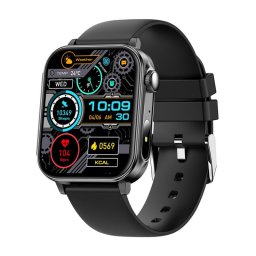 Smartwatch P80, 1.83", Negru