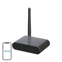 Comutator inteligent pentru usa garajului MSG200HK, Wireless, 5 V / 1 A DC, Negru