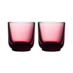 Fellow - set of two glass Pirch Cappuccino 190 ml - Garnet