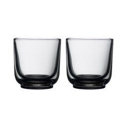 Fellow - set of two glass Pirch Cappuccino 190 ml - Smoke