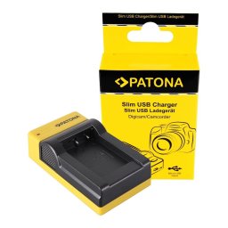 Patona Slim micro-USB incarcator pentru Sony NP-BX1 BX BX1 NP-BX1 Cybershot DSC HX300 DSC HX50V DSC RX1