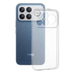 Husa Husa pentru Xiaomi Poco F8 Ultra - Techsuit Clear Silicone - Transparent