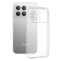 Husa Husa pentru Xiaomi Poco F8 Pro - Techsuit Clear Silicone - Transparent
