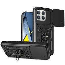 Husa Husa pentru Xiaomi Poco F8 Pro - Techsuit CamShield Series - Black