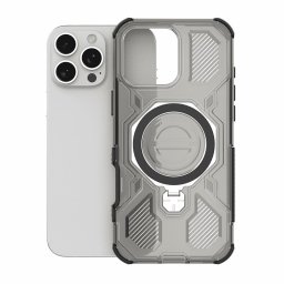 Husa Husa pentru OnePlus 15 - Techsuit Carbon Shield PRO - Smoke Black