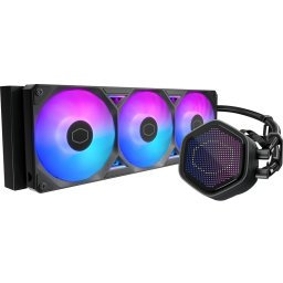 Liquid 360 Atmos II Pixel ARGB LED 3 x 120 mm Negru