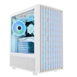 Carcasa Breeze ARGB FLOW Midi Alb