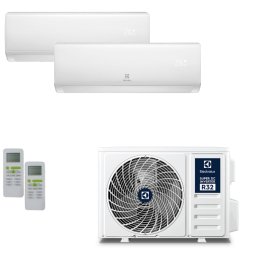 Instalatie de aer conditionat Pachet aer conditionat multisplit ELECTROLUX , inverter , unitate externa 27000 BTU cu 2 unitati interne 12000 BTU , Clasa A++/A+ , Wi Fi