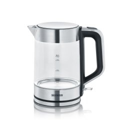 Severin WK 3420 - Ceainic electric cu fierbere rapidă 1,7 l 2200W/230V inox/sticlă
