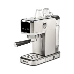 G3Ferrari G1018900 - Espressor manual cu portafiltru, 1350 W / 230 V, 15 bar, oțel inoxidabil
