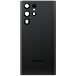 Capac Baterie Samsung Galaxy S22 Ultra 5G S908, Negru (Phantom Black), Service Pack GH82-27457A