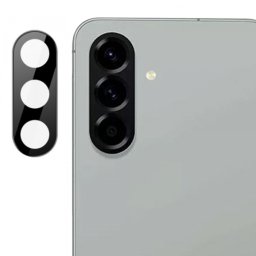 Folie de protectie Camera Spate Techsuit pentru Samsung Galaxy A56 A566, Sticla Securizata, Neagra