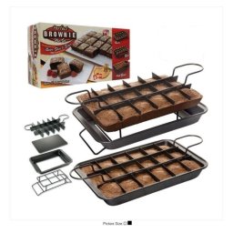 Tava de prajituri cu separator si suport pentru masa,Perfect Brownie