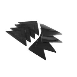 Set 4 triunghiuri antiderapante pentru covor sau mocheta