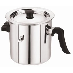 Oala pentru lapte 2,5 litri cu capac Grunberg GR1517, pereti dubli si avertizare sonora