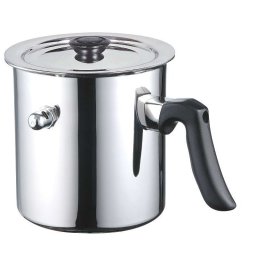 Oala de fiert lapte 2 litri din inox Grunberg GR-1516 cu pereti dubli