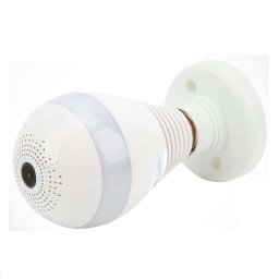 Camera de supraveghere tip bec cu IP Wireless