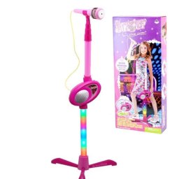 Set microfon cu suport si boxa, redare muzica prin port Mp3 Player