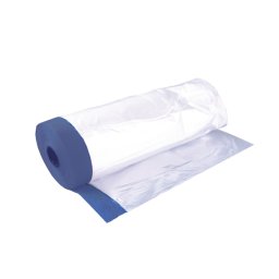 Folie protectie cu banda adeziva albastra 180 cm/20 m