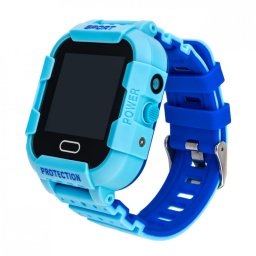 Montre GPS pour enfants avec détecteur d'écoute Secutek SWX-KT03-SG Albastru